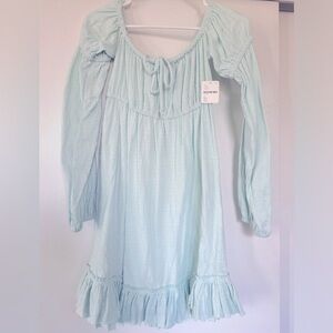Free People Lowry Dress in Baby Love Blue. Size XS. New with tags!